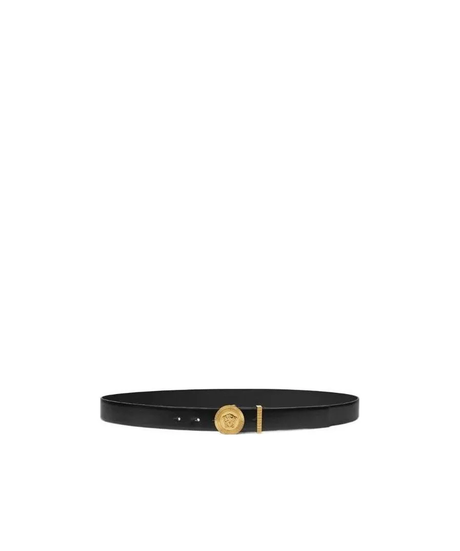Medusa Logo Buckle Belt