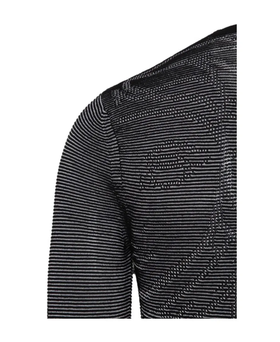 Striped Slim Pullover