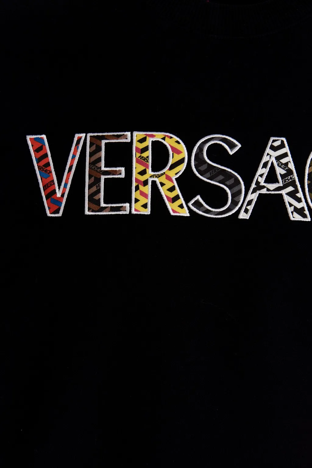 Logo Embroidered Crewneck Sweatshirt