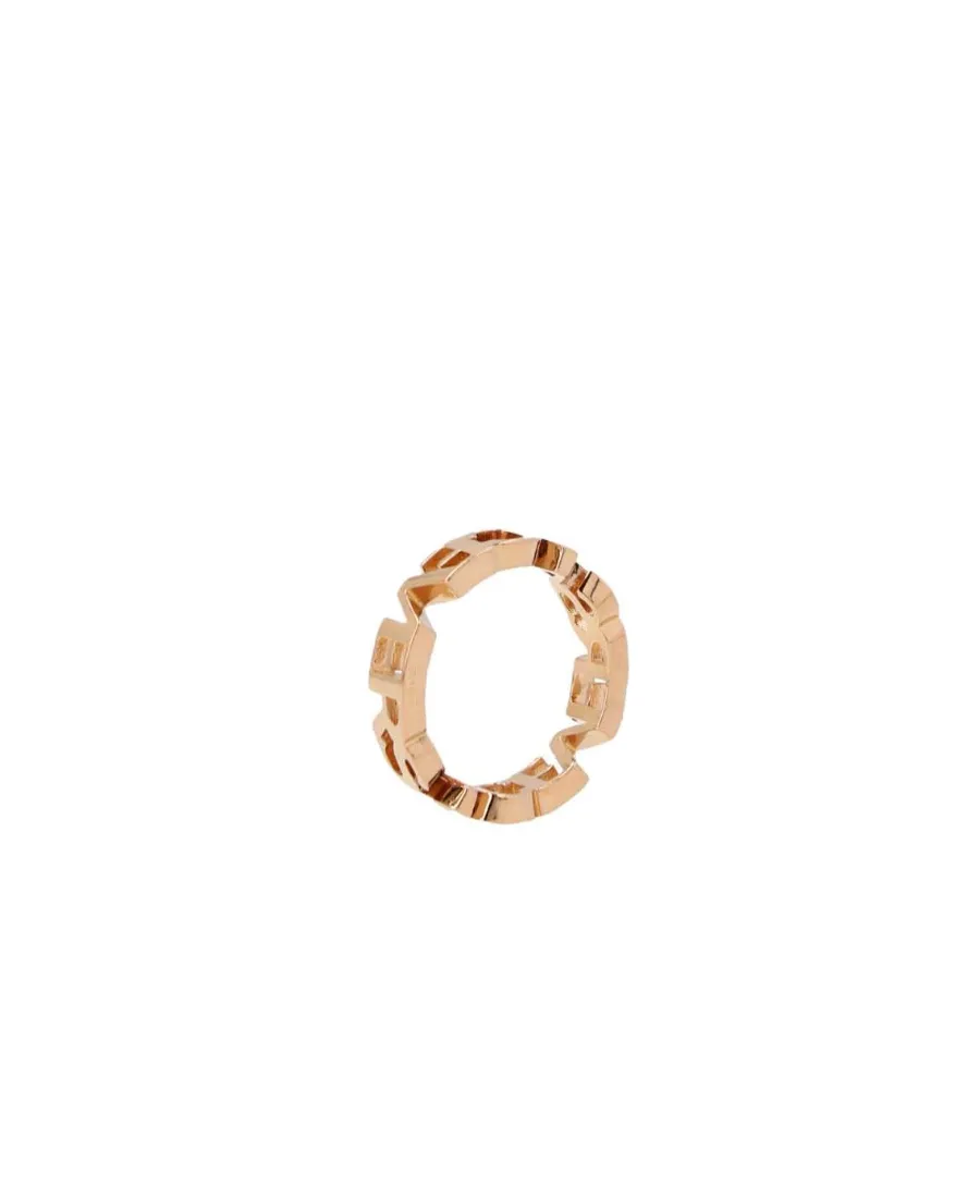 Logo Letter Shiny Ring