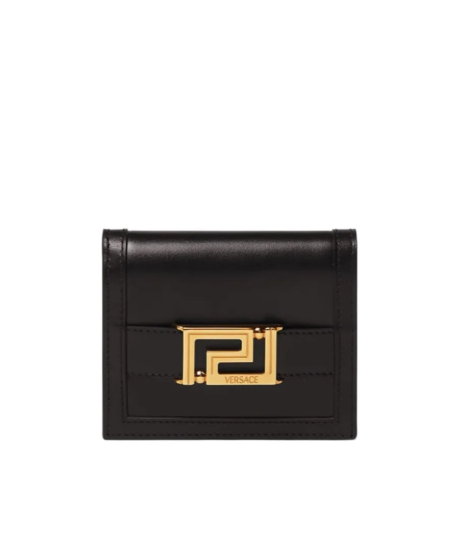 Logo Plaque Bifold Wallet