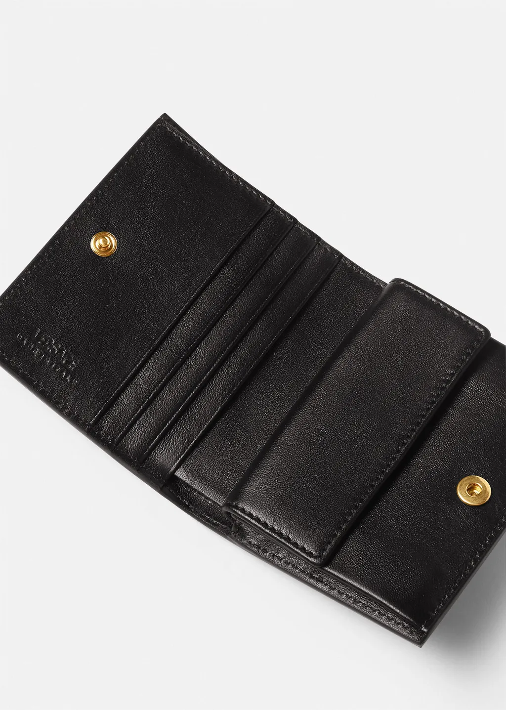 Logo Plaque Bifold Wallet