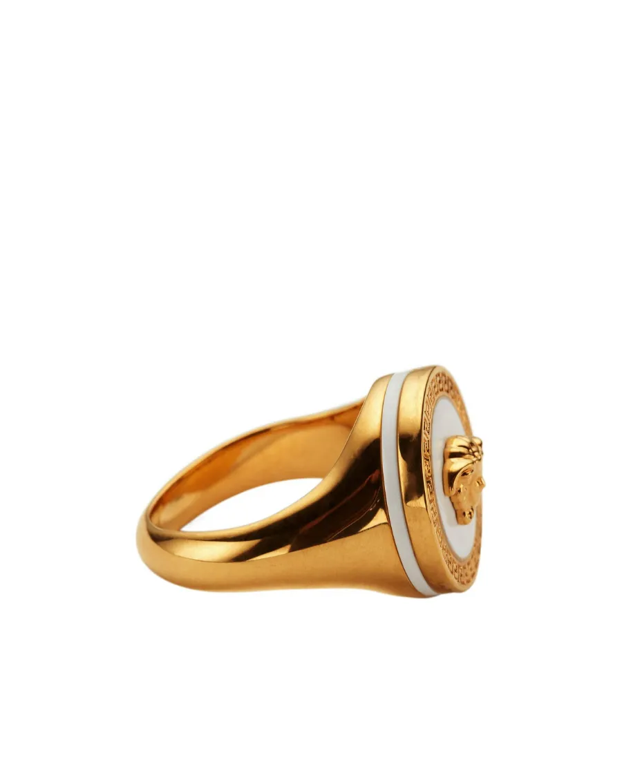 Medusa Logo Detailed Ring