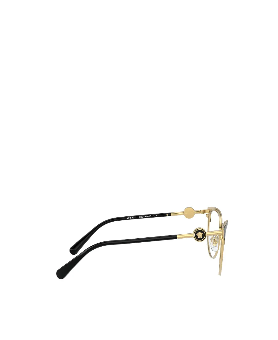 Eyewear Logo Plaque Cat-Eye Frame Glasses