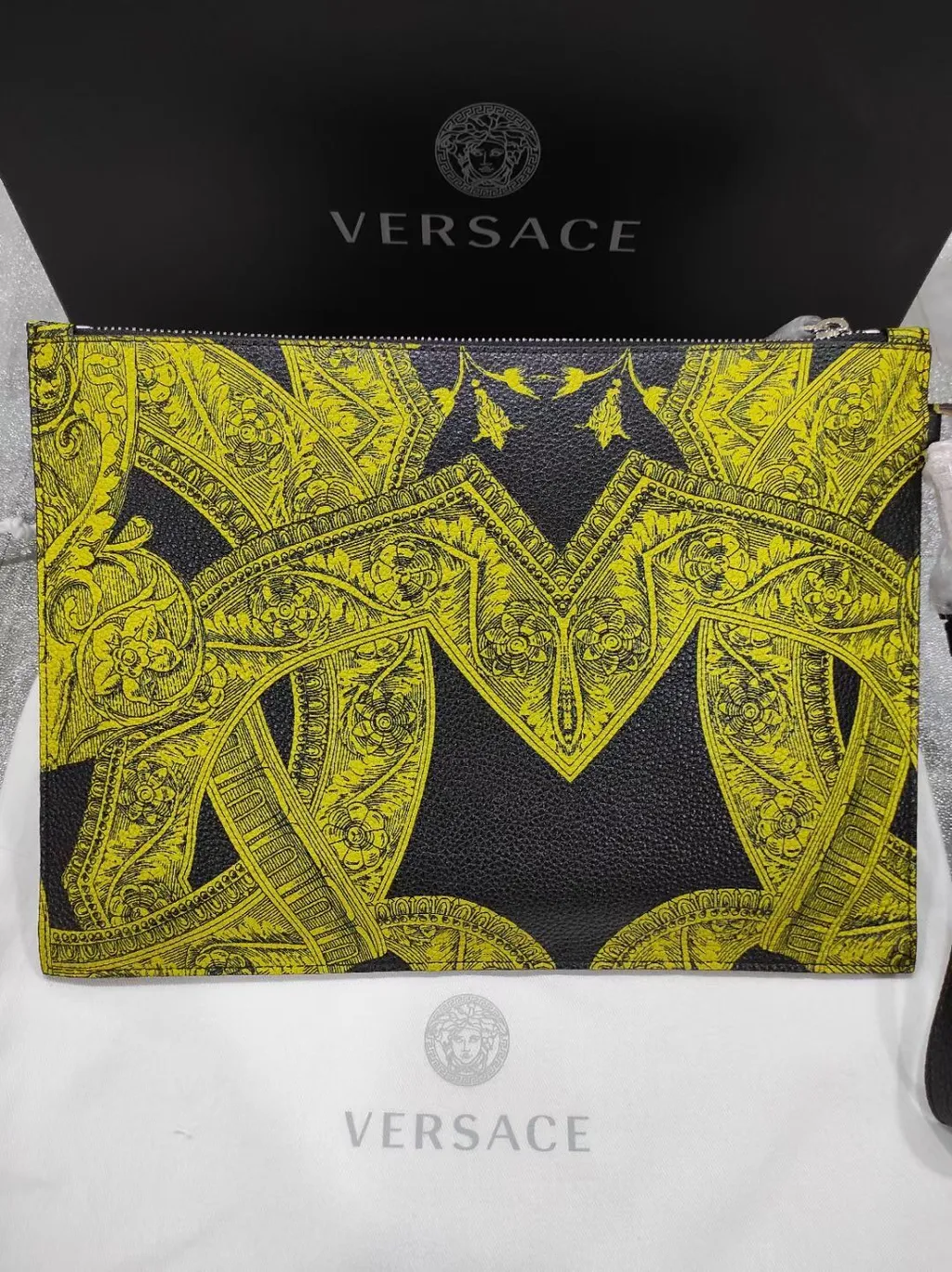 Printed Clutch Bag