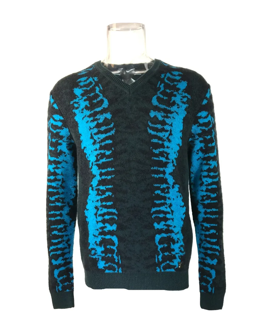 Long-Sleeved Knitted Sweater