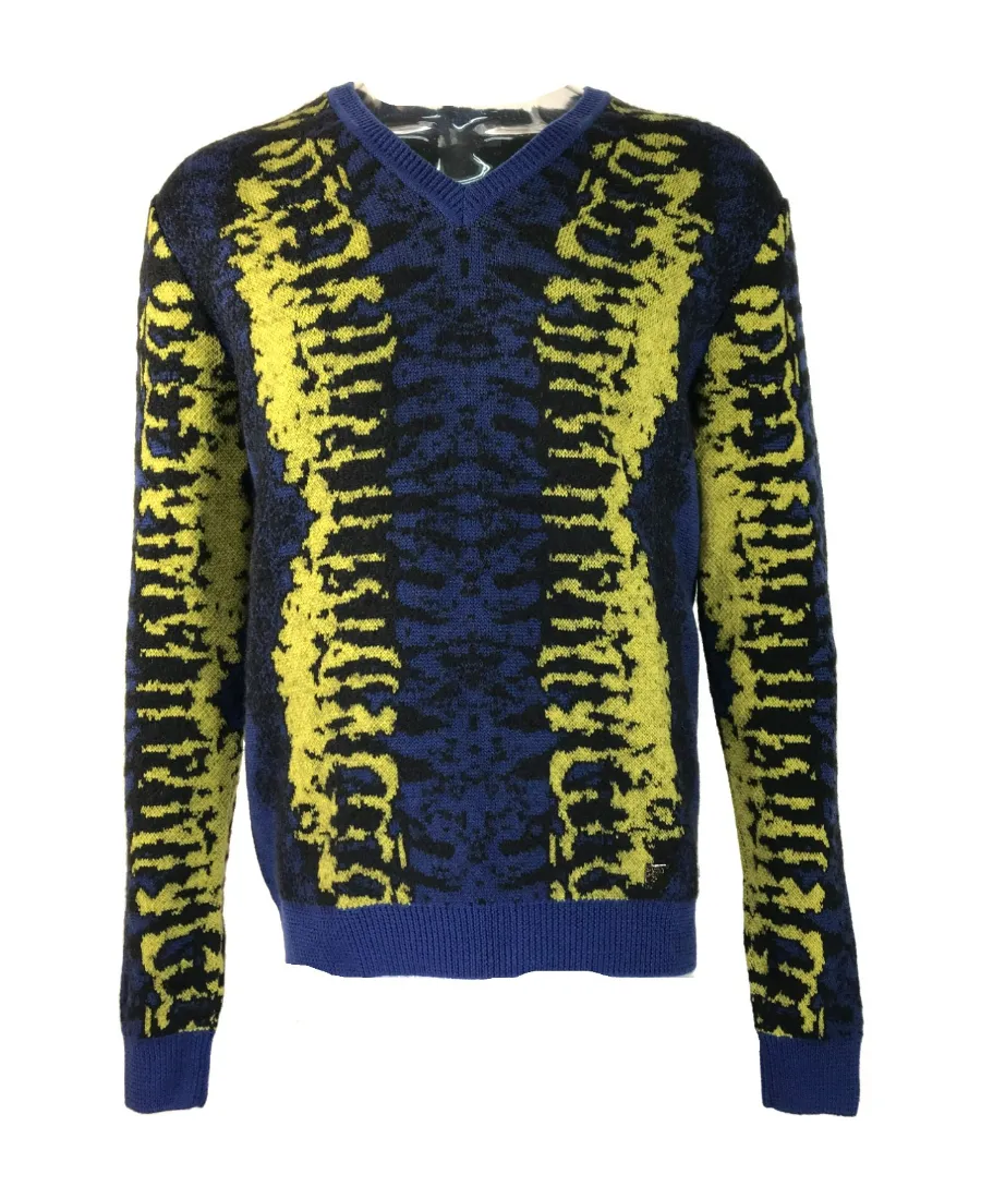 Long-Sleeved Knitted Sweater