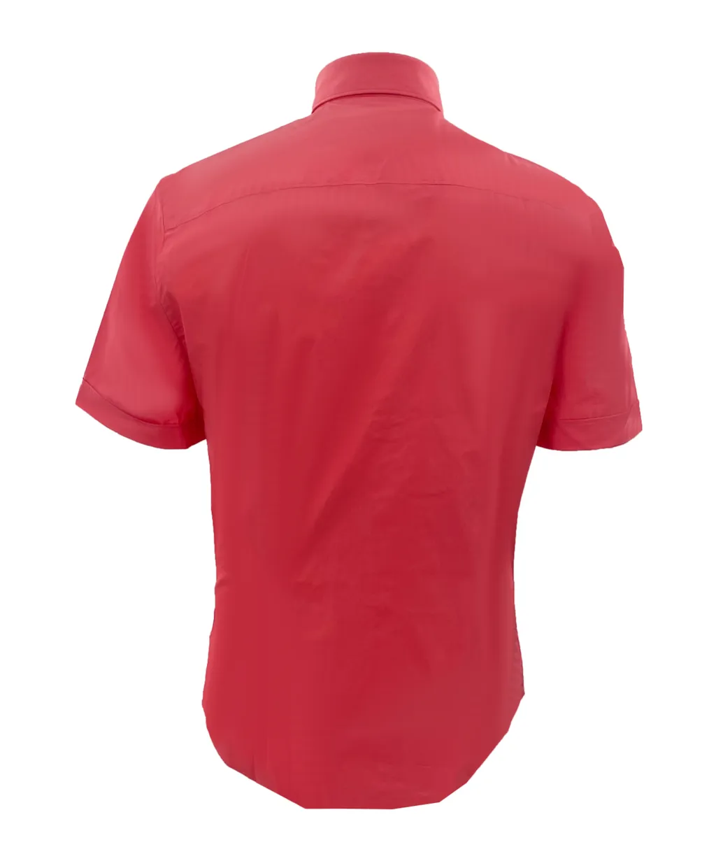 Lapel Short-Sleeved Shirt