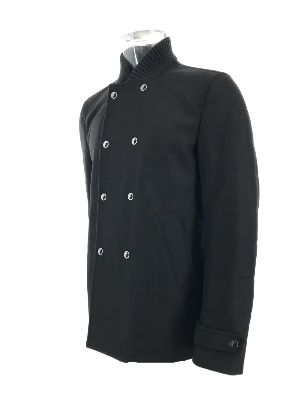 Double-Breasted Casual Jacket