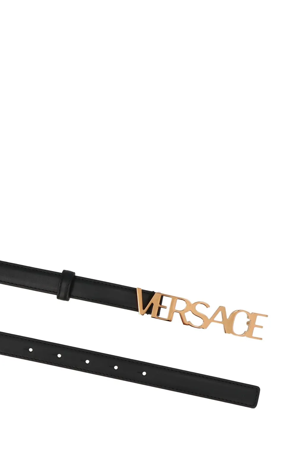 Logo Plaque Buckle Belt
