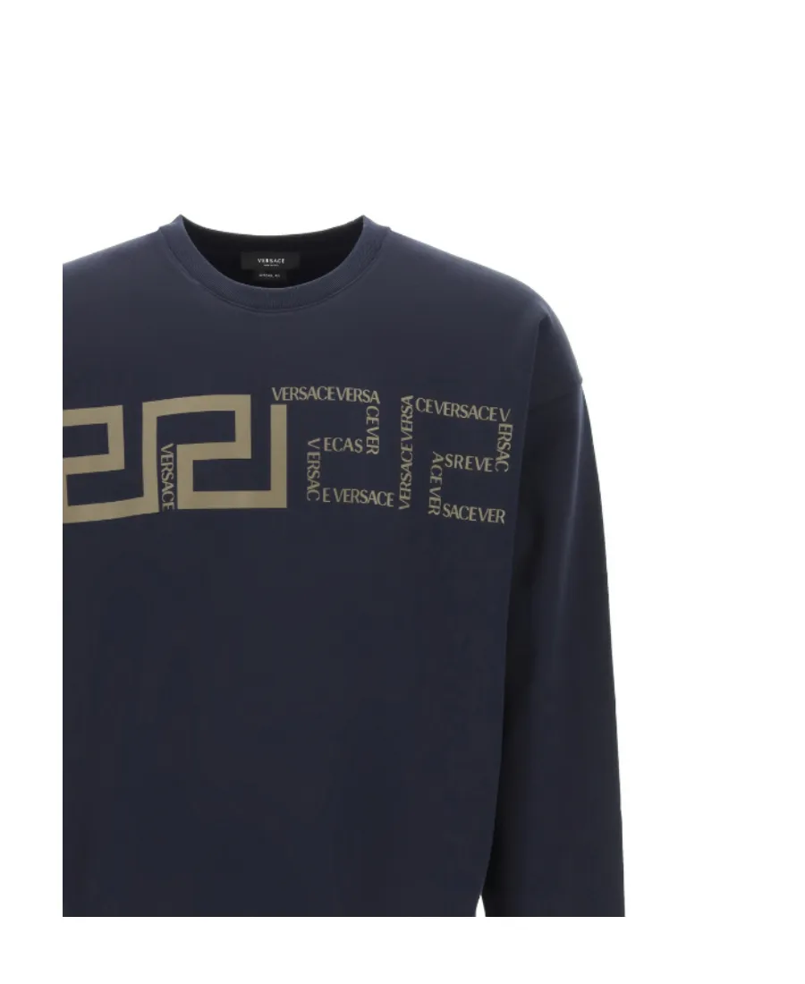 Greca Print Sweatshirt