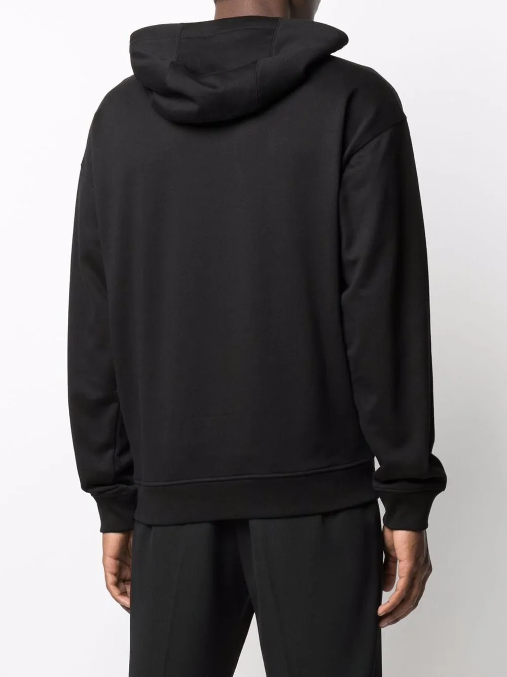 Logo Printed Zip-Up Hoodie