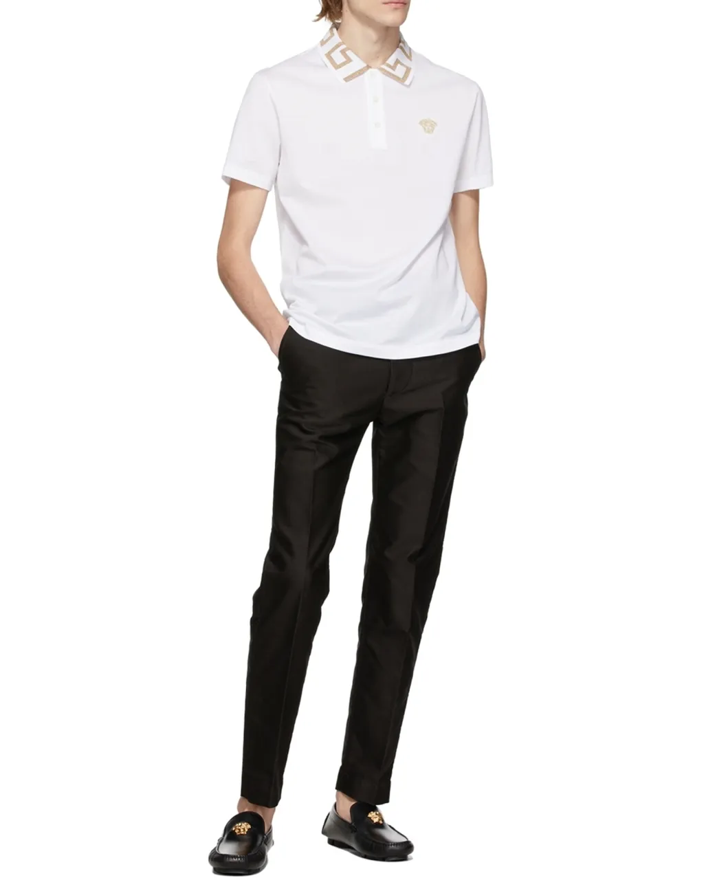 Logo Detailed Buttoned Polo Shirt