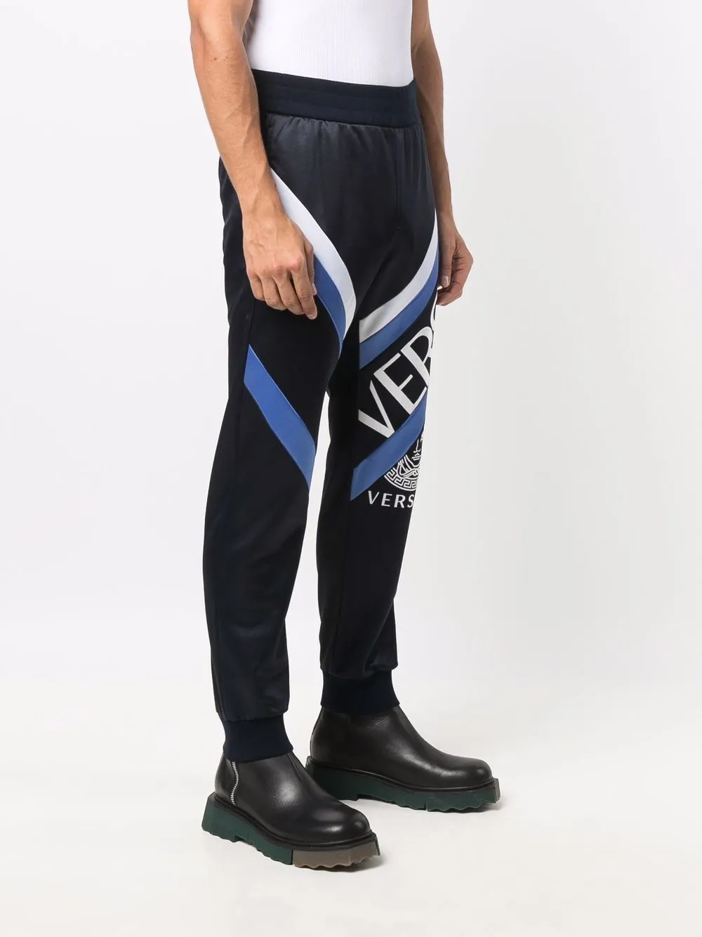 Logo Embroidered Track Pants