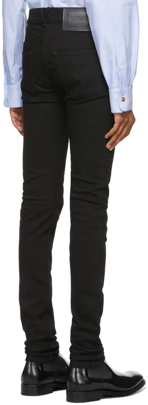Logo Patch Slim-Fit Jeans