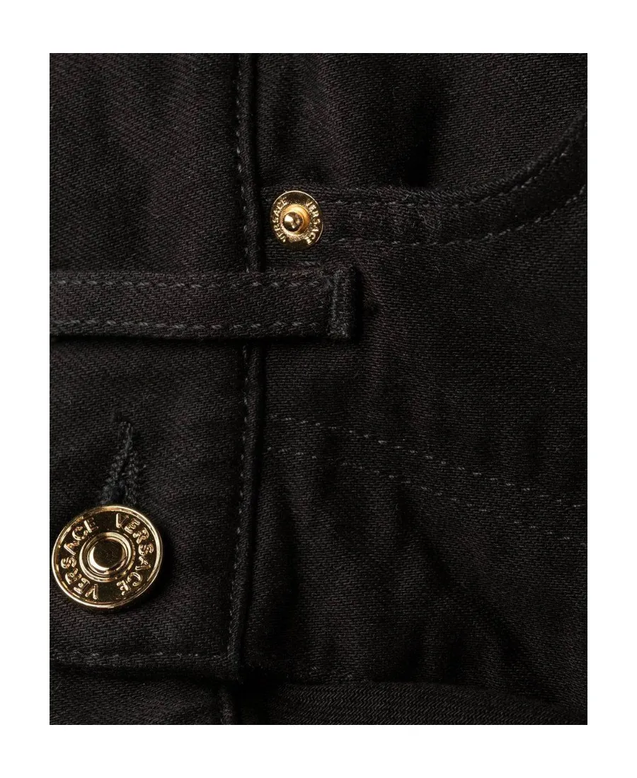 Logo Patch Slim-Fit Jeans