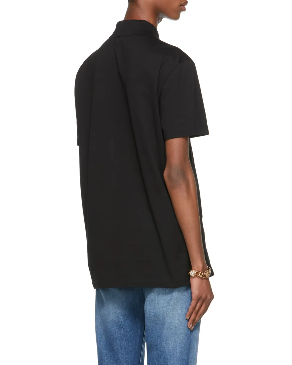 Safety Pin Short-Sleeve Polo Shirt