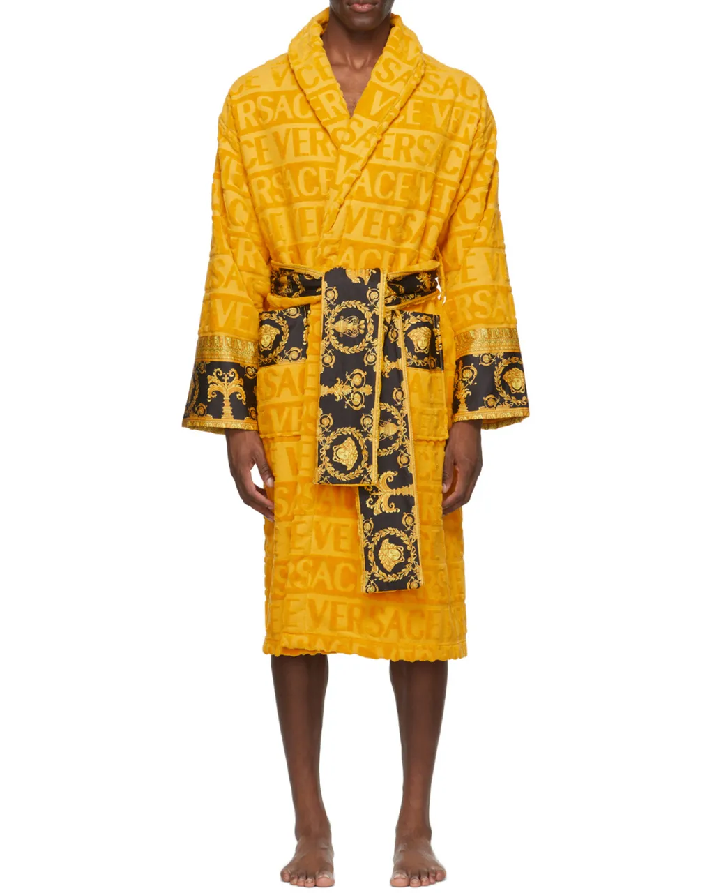 Barocco Detail Bathrobe
