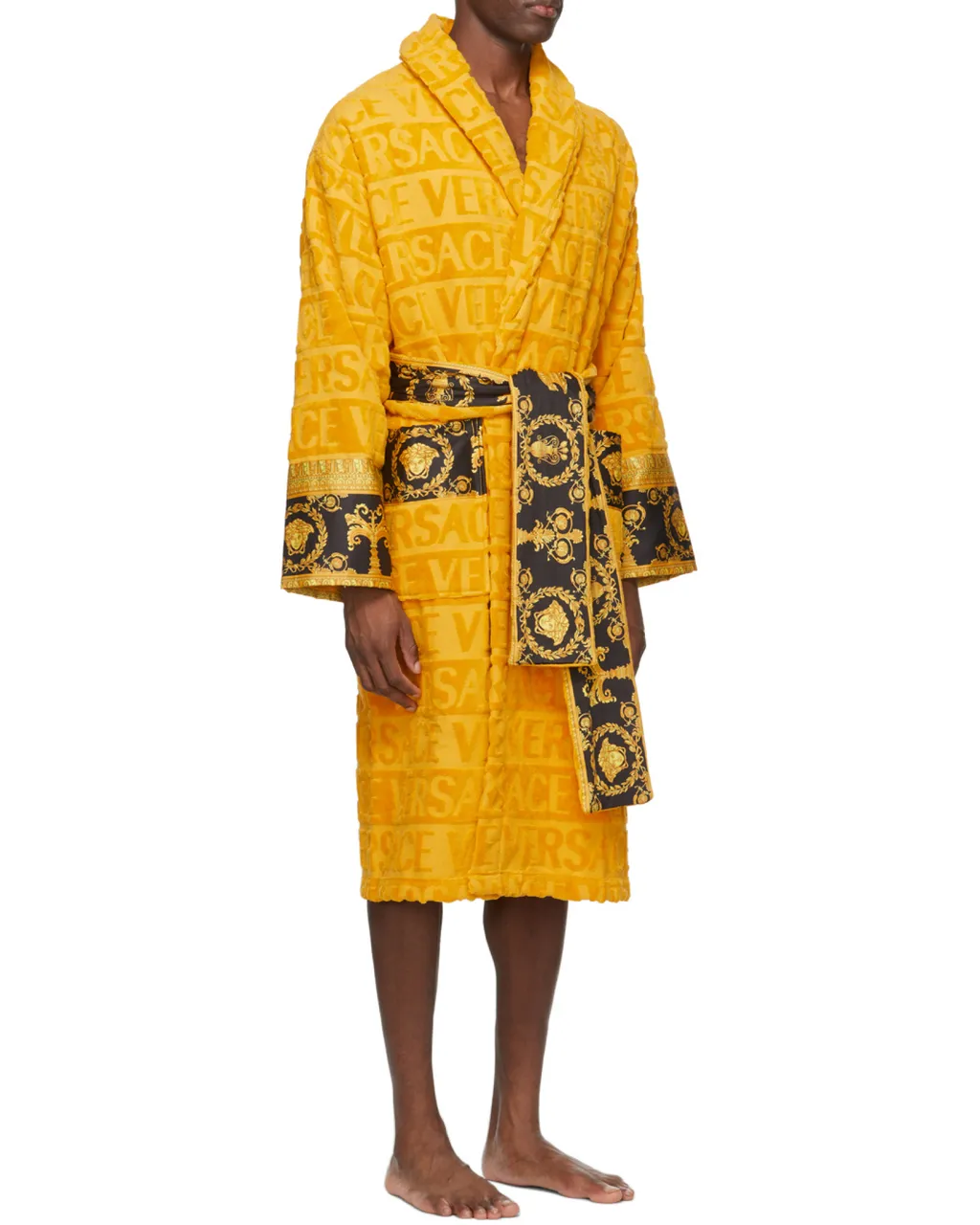 Barocco Detail Bathrobe
