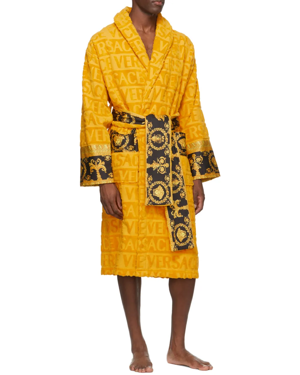 Barocco Detail Bathrobe
