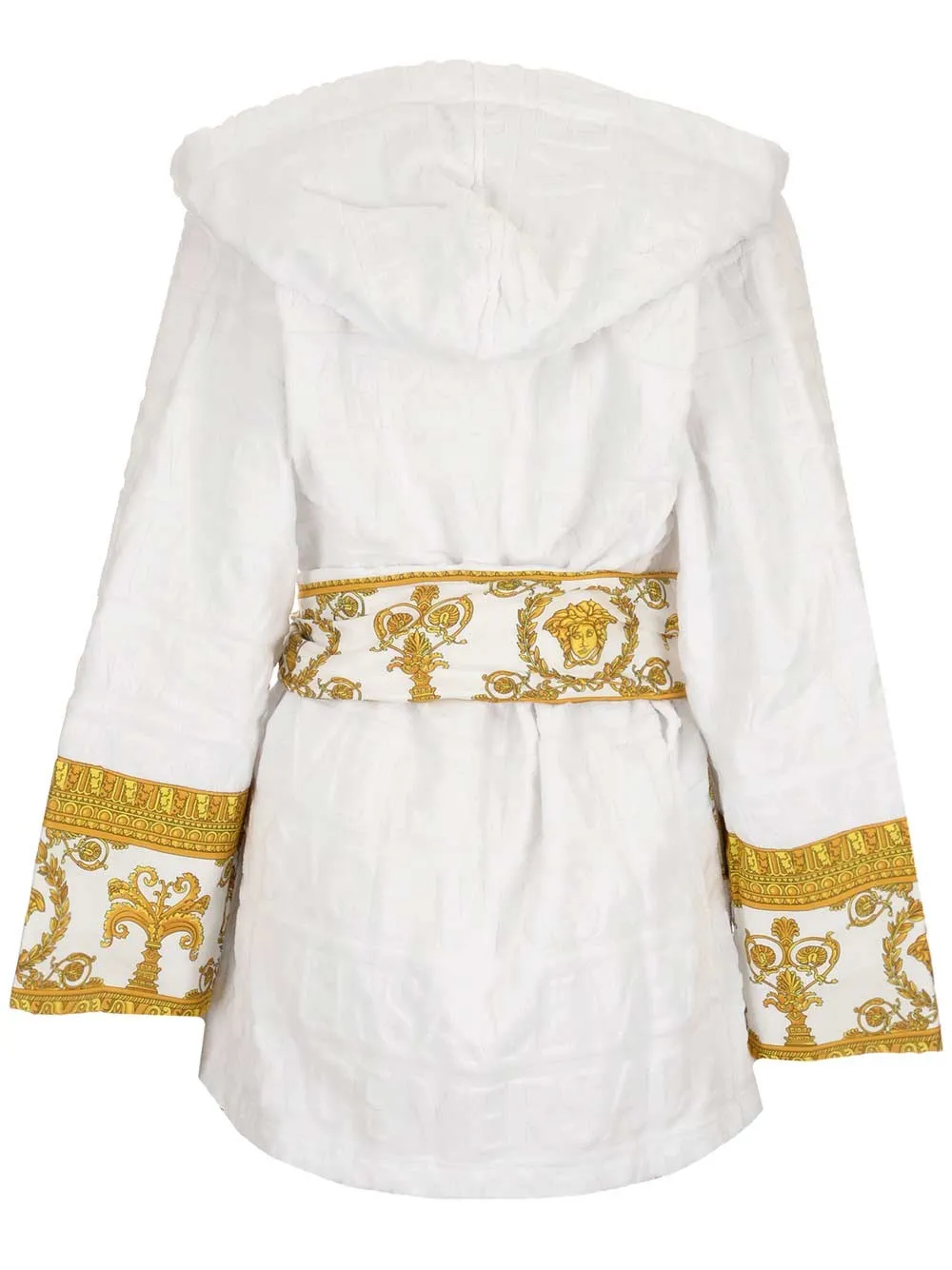 Baroque Printed Belted Waist Robe