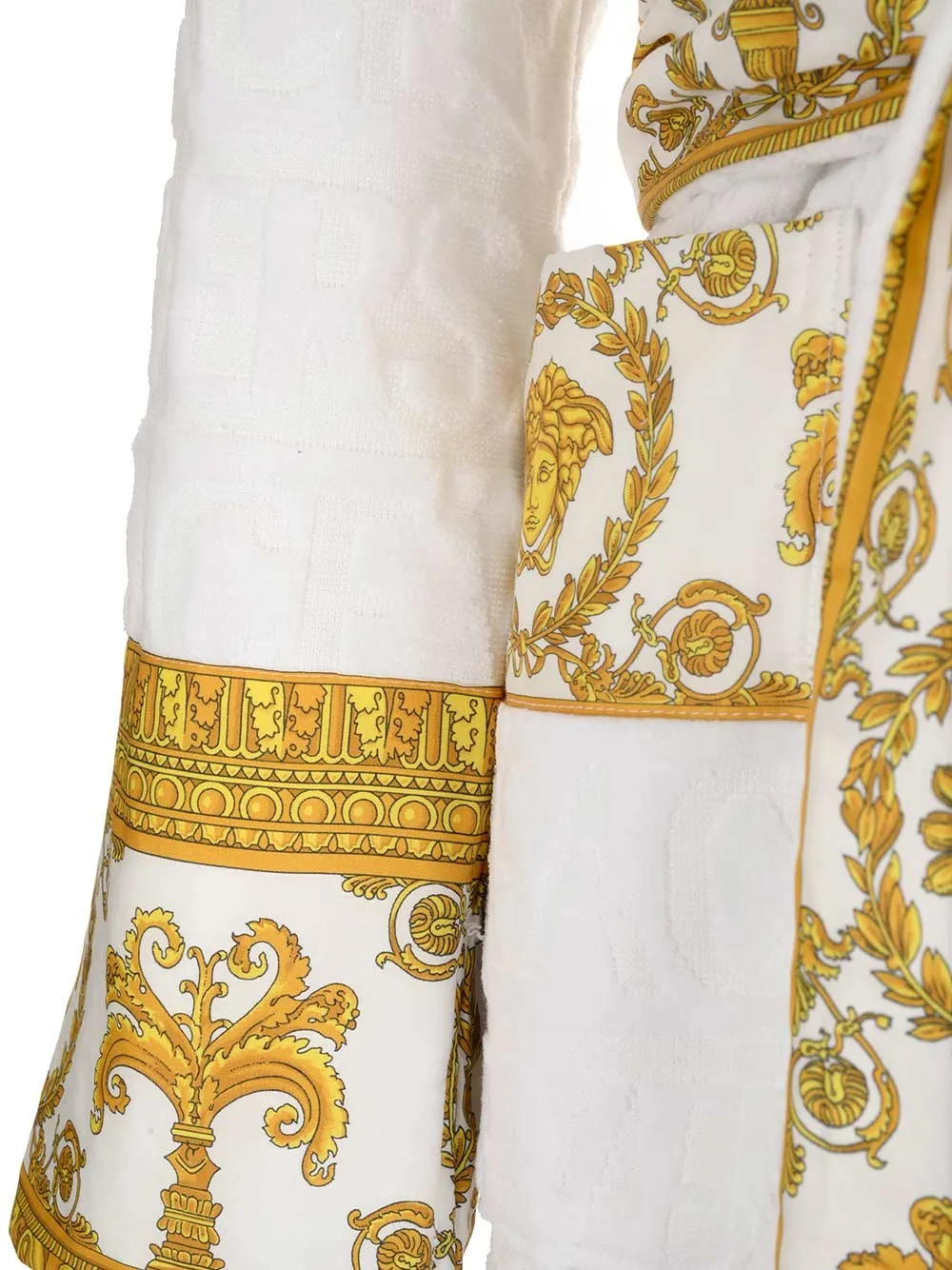 Baroque Printed Belted Waist Robe