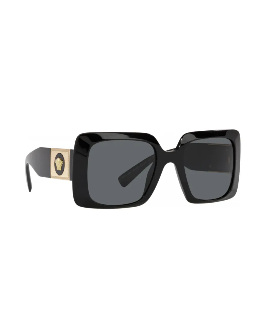 Medusa Square-Frame Sunglasses
