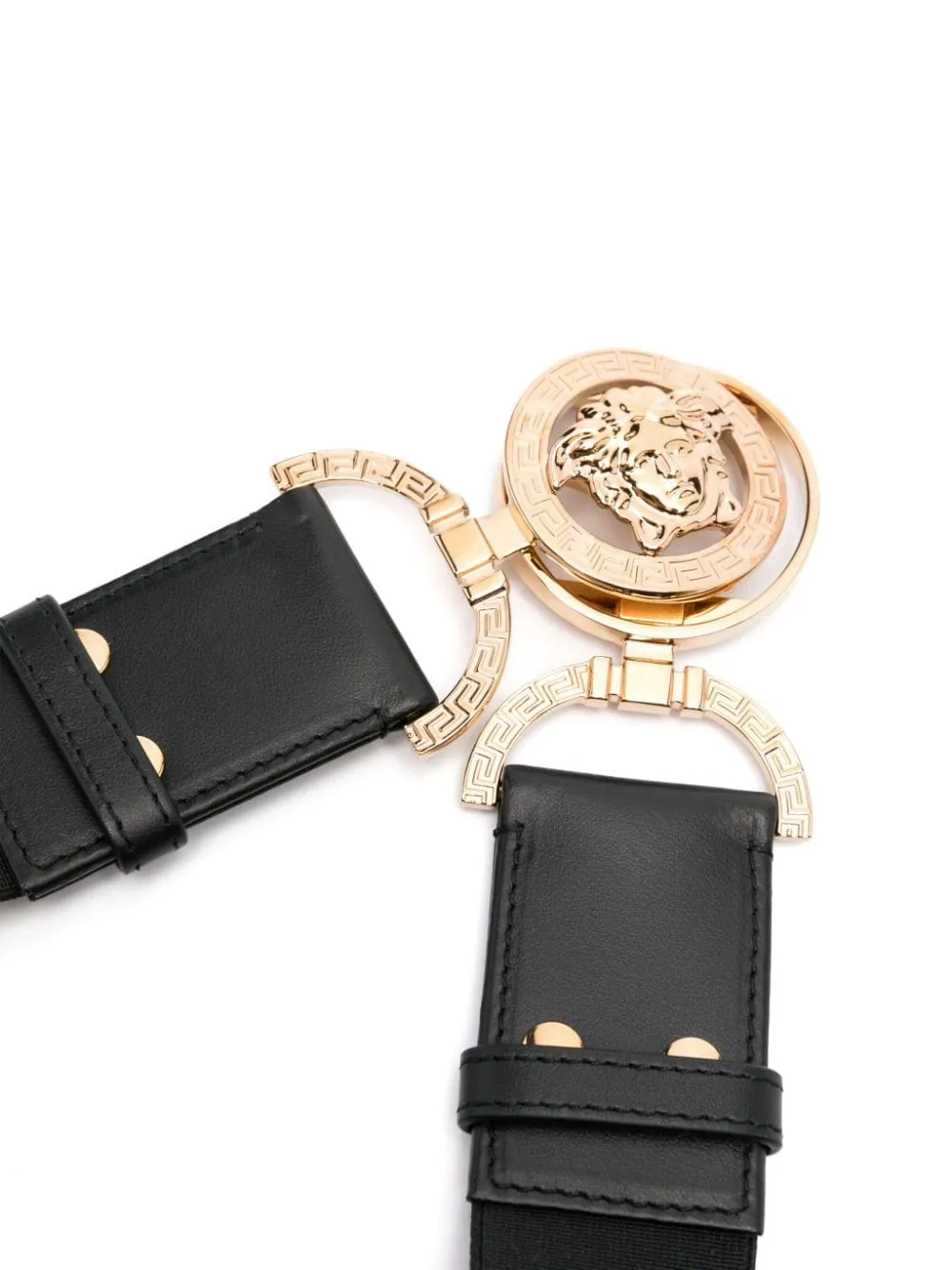 Medusa Head-Buckle Elastic Band Belt