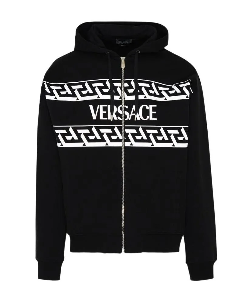Logo Printed Hooded Sweatshirt