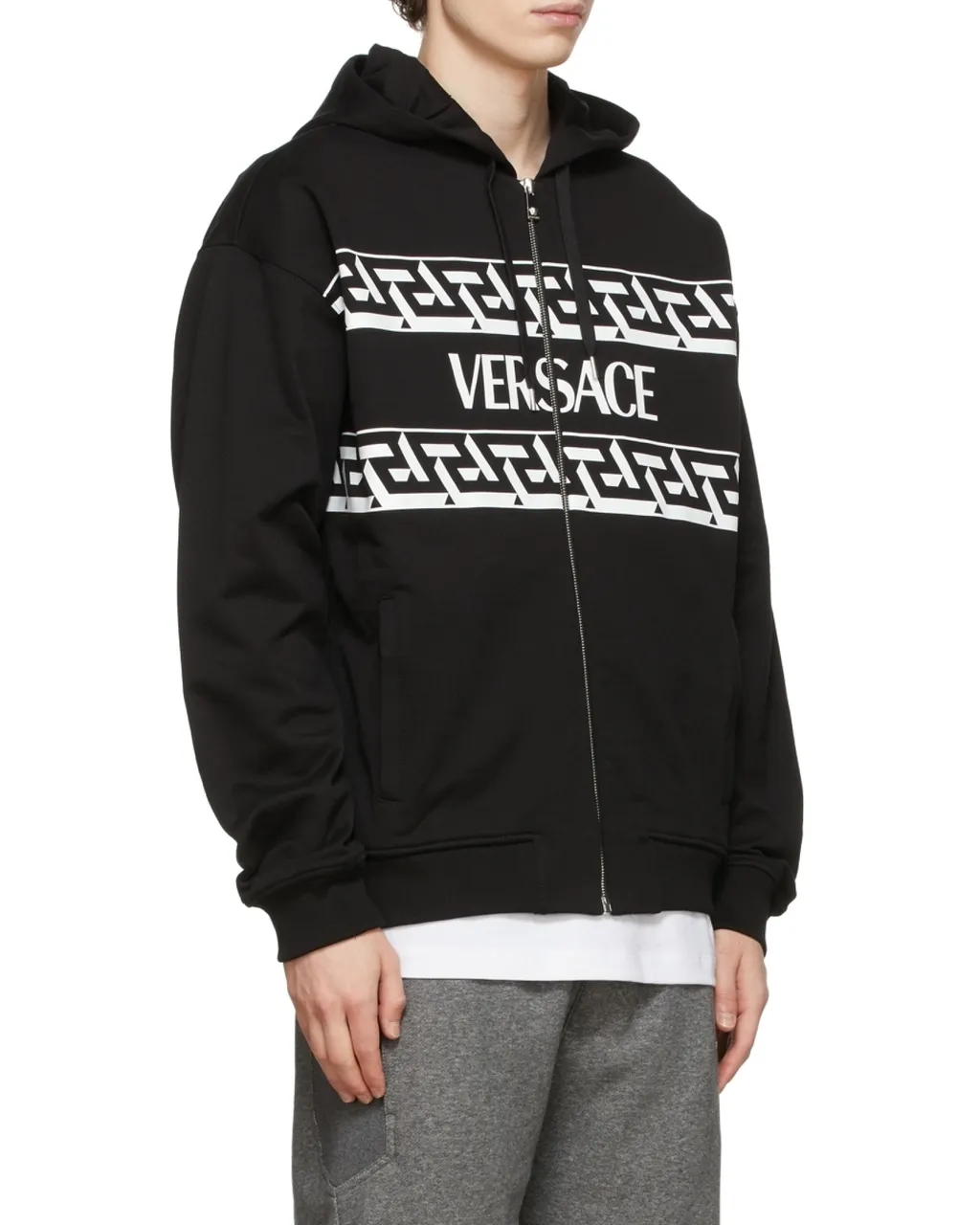 Logo Printed Hooded Sweatshirt