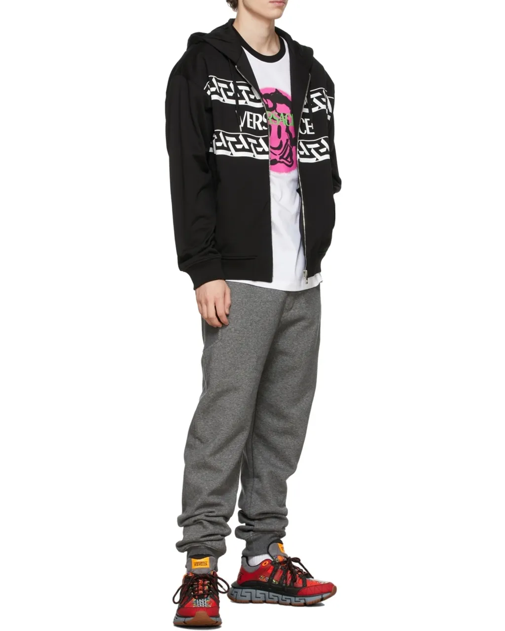 Logo Printed Hooded Sweatshirt