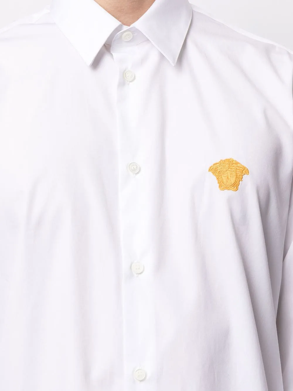 Chest Emblem Ls Shirt