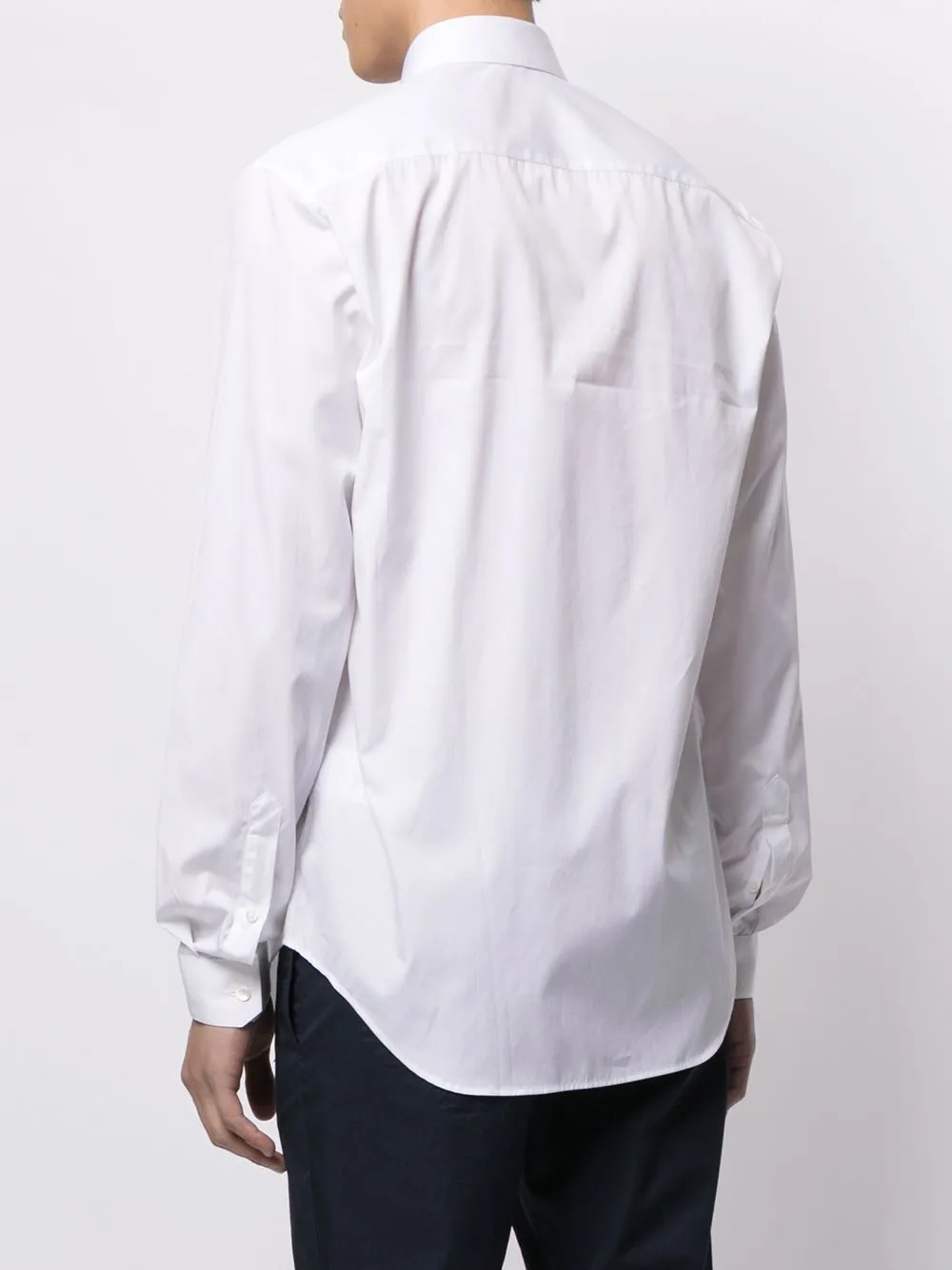 Chest Emblem Ls Shirt