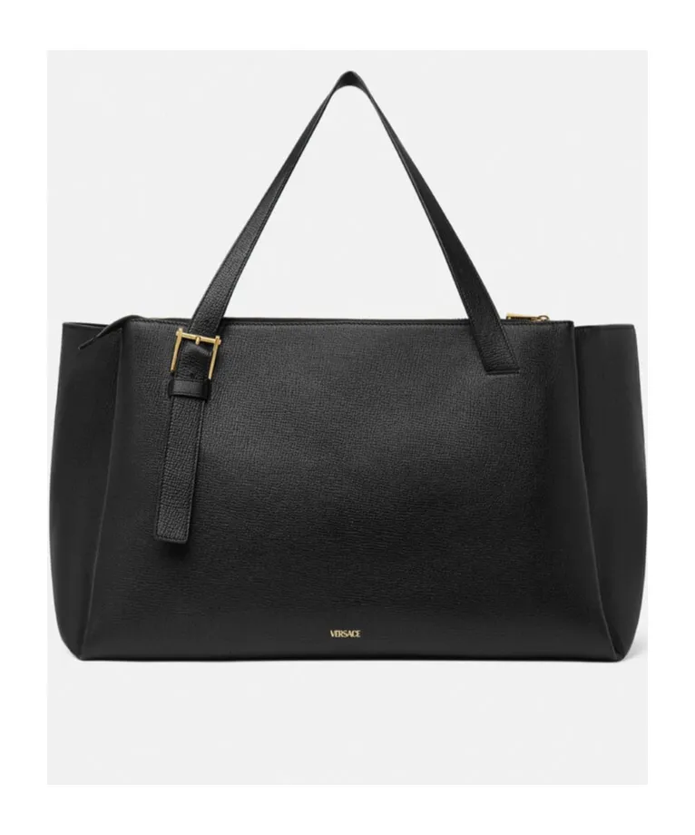 Medusa Plaque Top Handle Bag