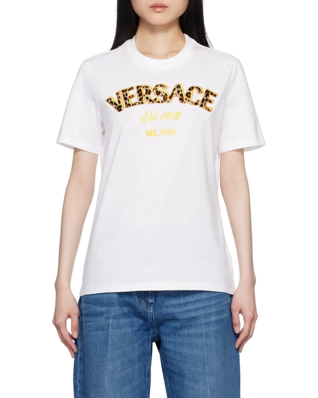 Logo-Embroidered Crewneck T-Shirt