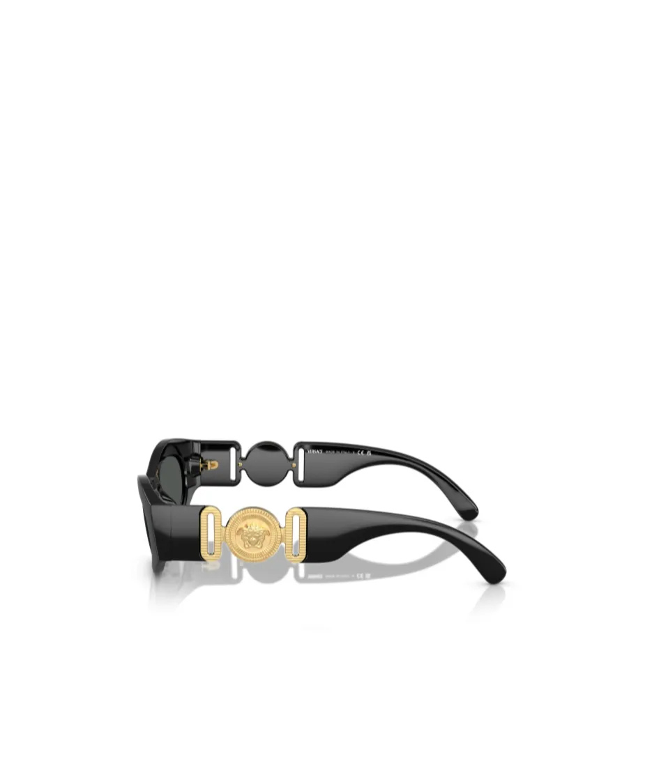 Medusa Head-Plaque Sunglasses