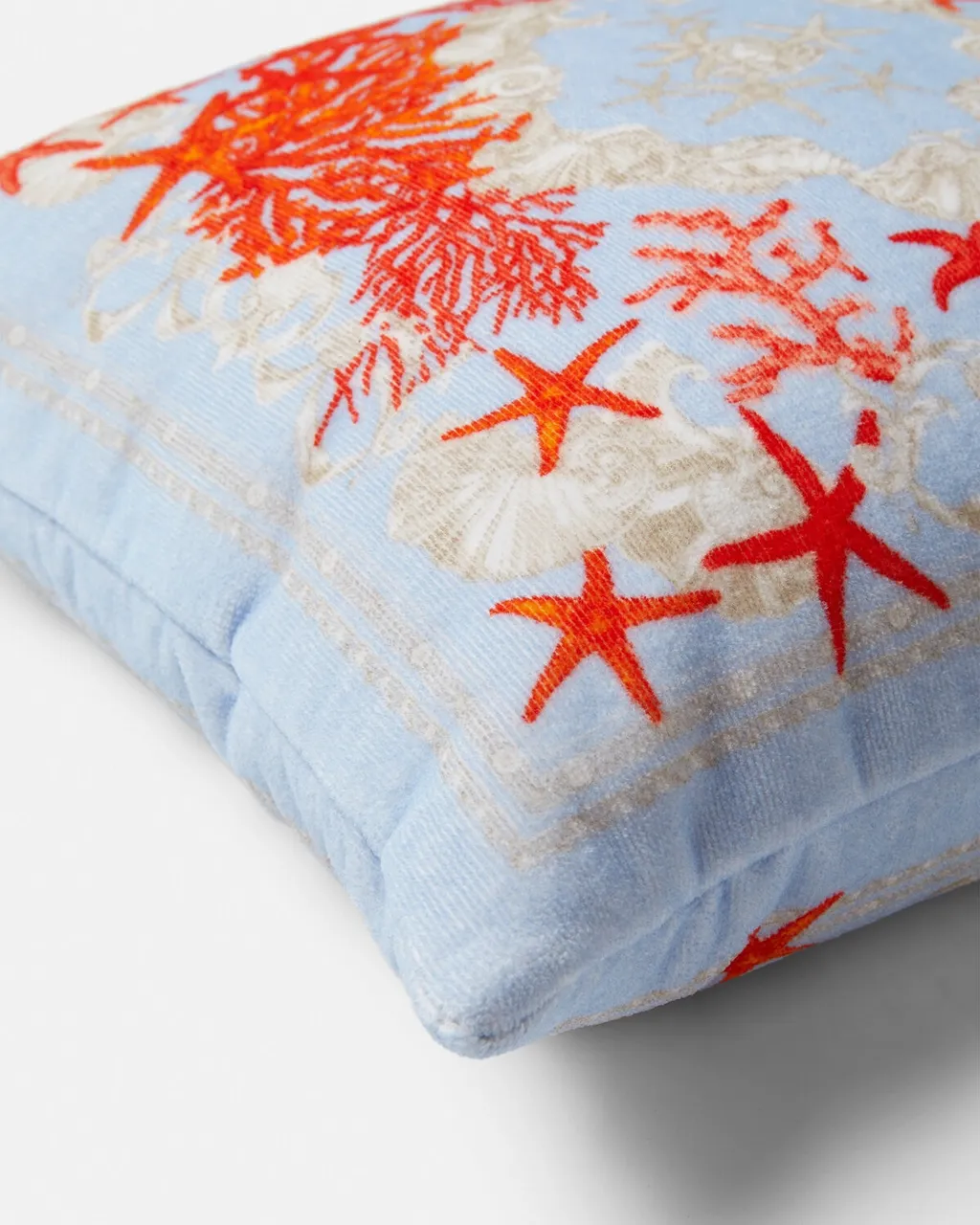 Sea Print Square Cushion