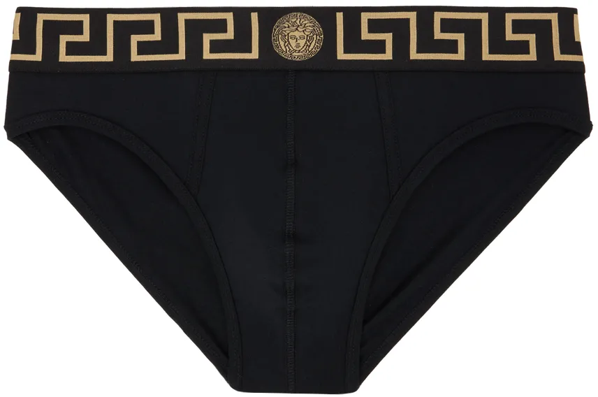 Greca-Detailed Pack Of Two Boxer Briefs