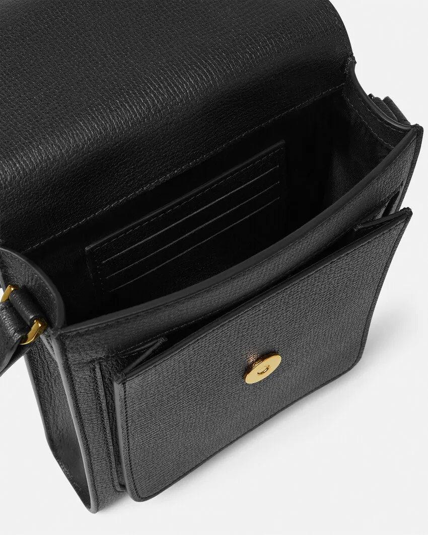 Medusa Biggie Foldover Top Crossbody Bag