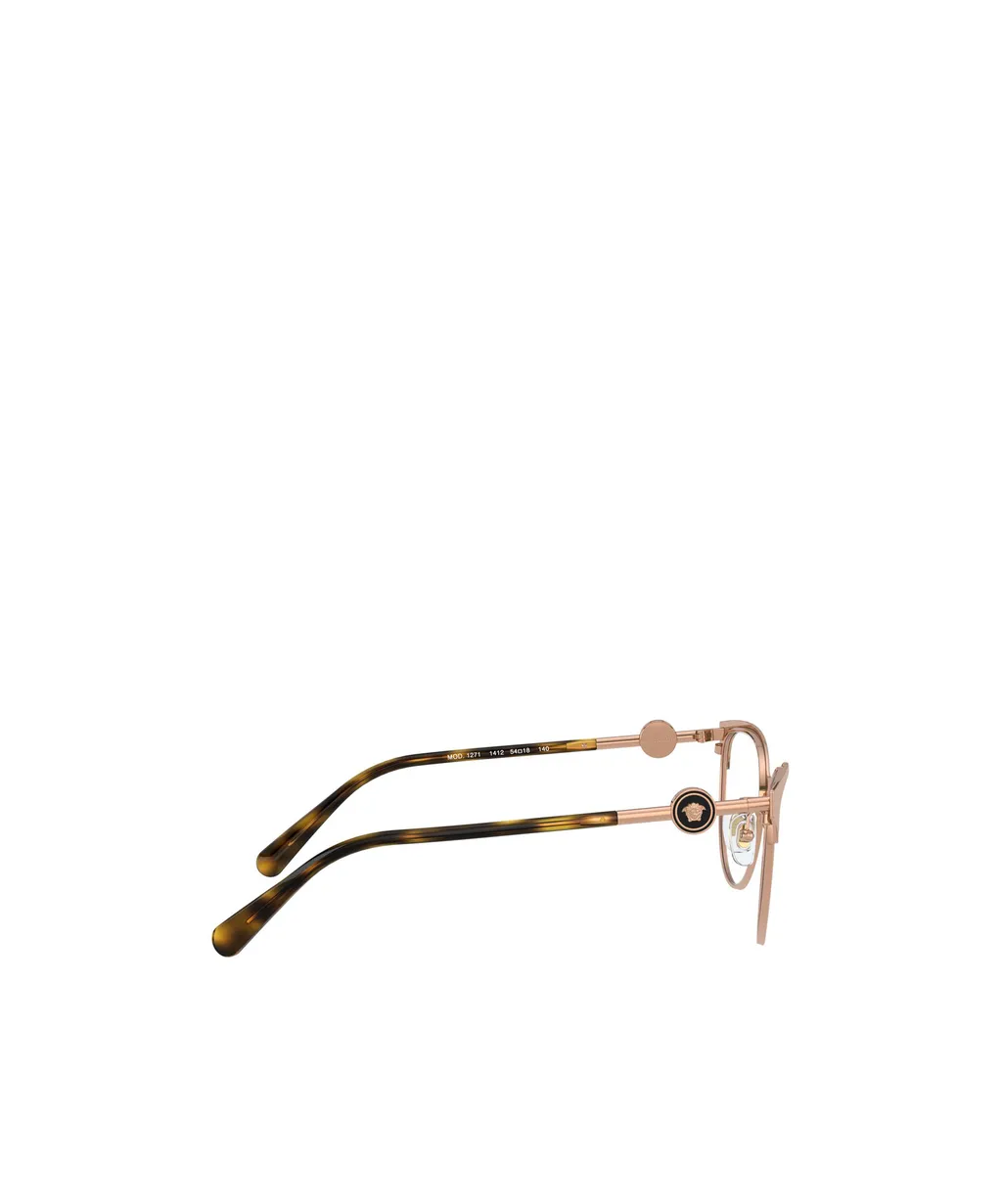Eyewear Logo Plaque Cat-Eye Frame Glasses