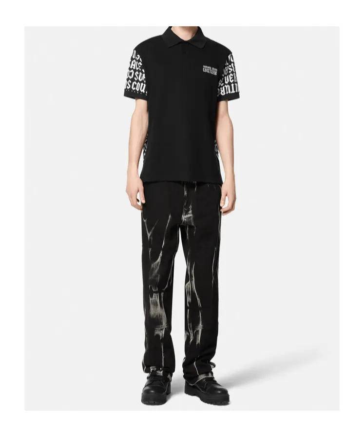 Logo Short-Sleeved Polo Shirt