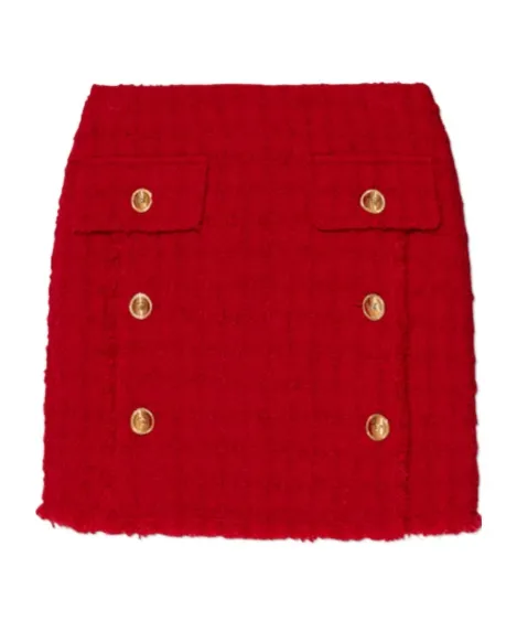 Heritage Tweed Mini Skirt