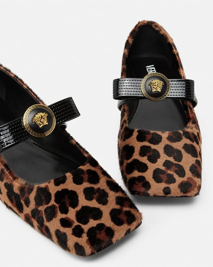 Square-Toe Ballerinas