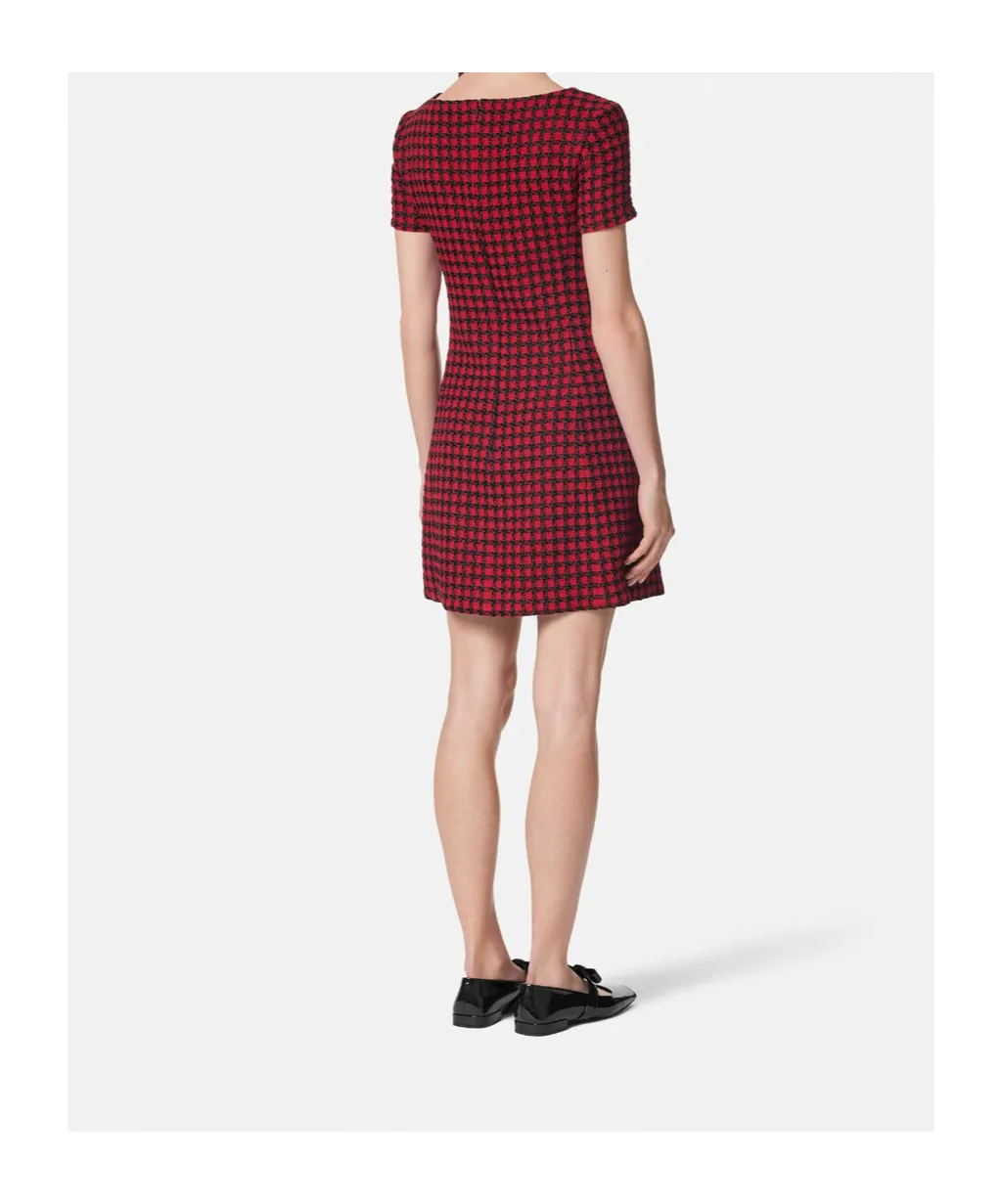Medusa '95 Checked Mini Dress
