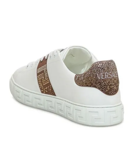 Logo-Embellished Lace-Up Sneakers