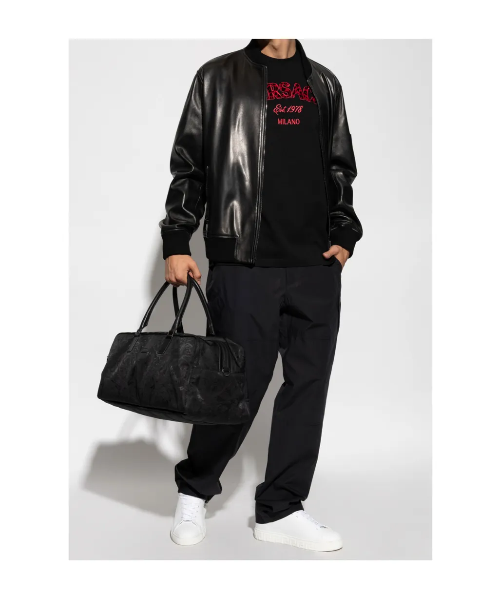 Logo-Embroidered Crewneck T-Shirt