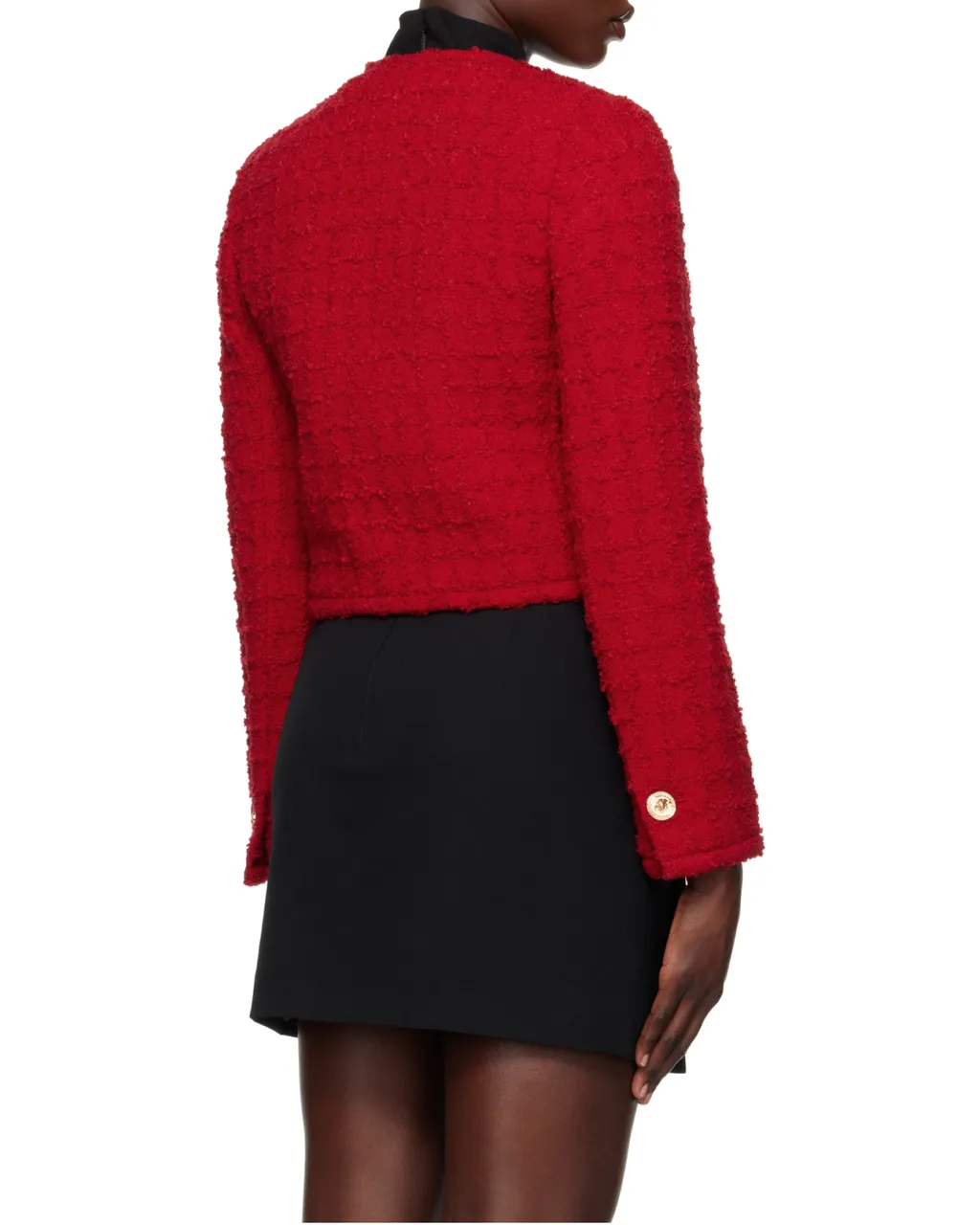 Cropped Tweed Jacket