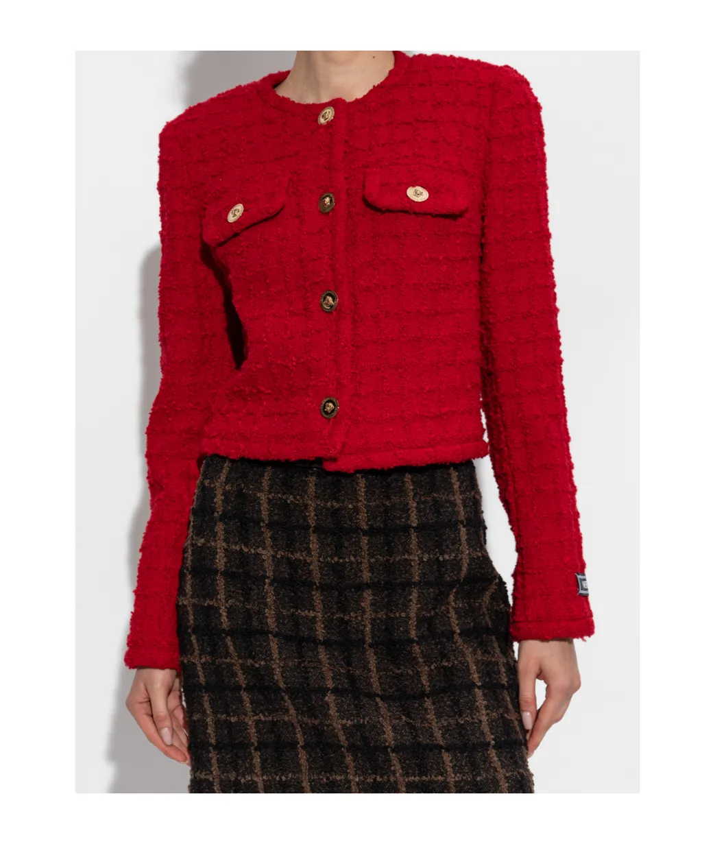 Cropped Tweed Jacket