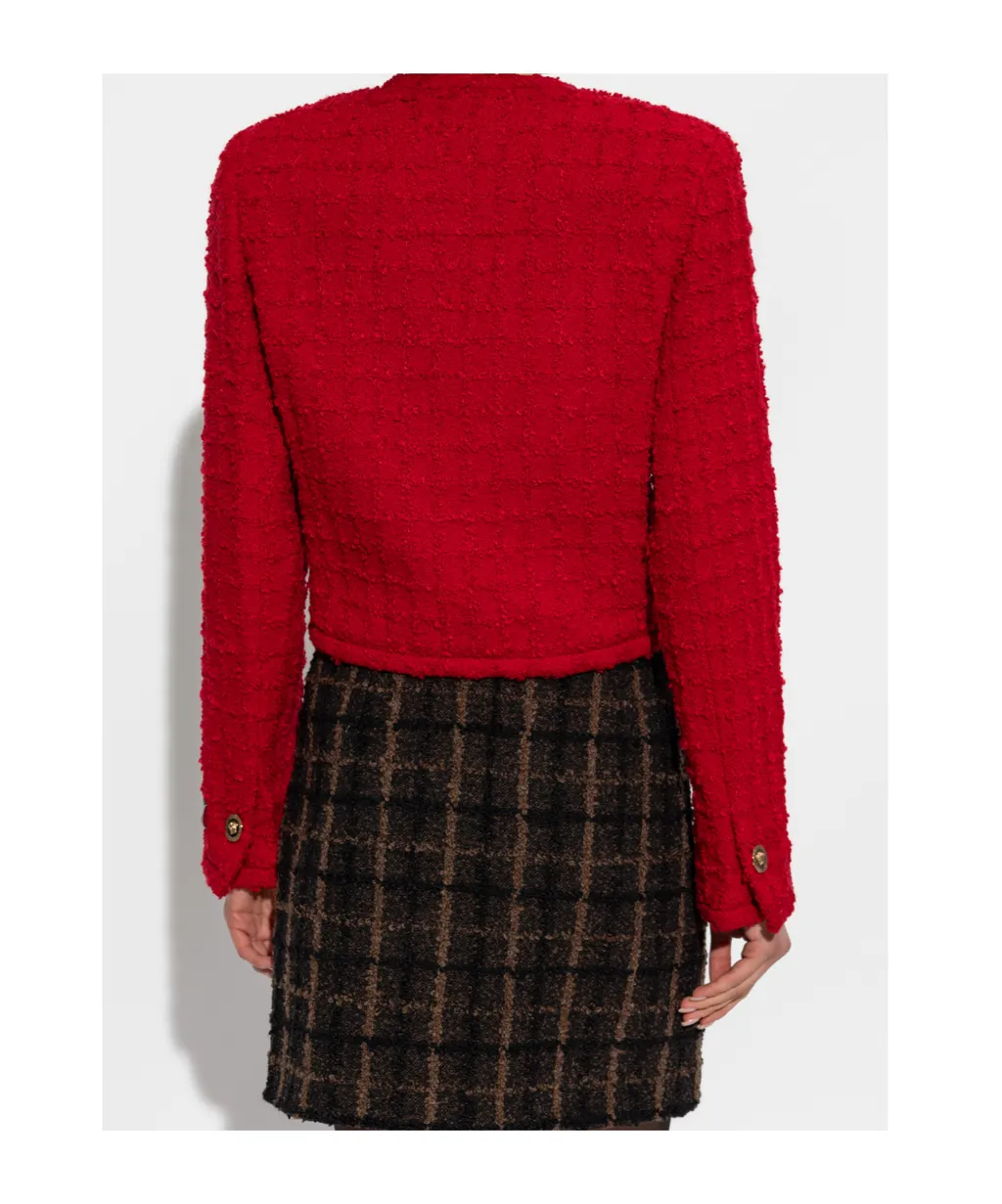 Cropped Tweed Jacket