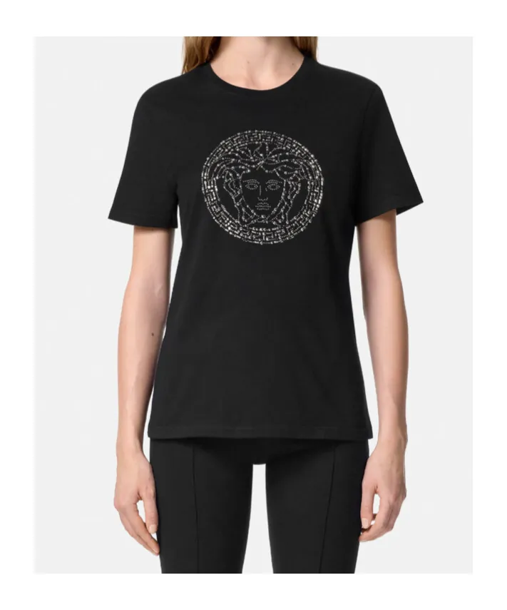 Medusa Embellished T-Shirt
